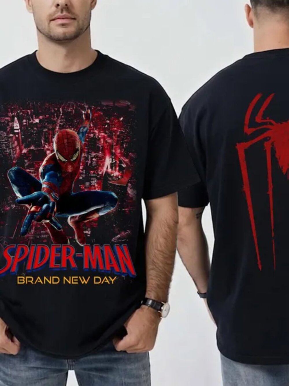 Spider-Man Brand New Day T-Shirt Spiderman Marvel T-shirt 276